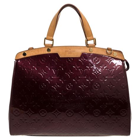 louis vuitton brea gm amarante|Louis Vuitton Amarante Monogram Vernis Brea GM Bag .